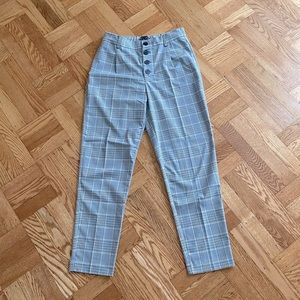 Zara plaid pants